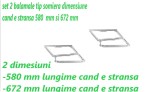 Set 2 balamale canapele tip somiera, Oem