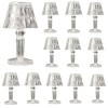 Set 12 lumanari LED decorative, design modern, elegant