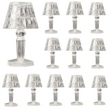 Set 12 lumanari LED decorative, design modern, elegant