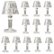 Set 12 lumanari LED decorative, design modern, elegant
