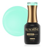 Cumpara ieftin Rubber Base LUXORISE Neon City Collection - Turquoise 15ml