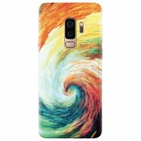 Husa silicon pentru Samsung S9 Plus, Big Wave Painting