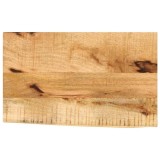 Cumpara ieftin Blat de masa margine naturala, 50x40x2,5 cm, lemn masiv mango