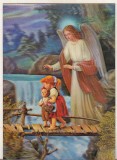Bnk cp Carte postala 3D - Subiect religios - crestinism - Wonder Co SSP-375, Japonia, Necirculata, Printata