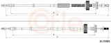 Cablu frana de parcare Ford Focus C-Max, Focus II Motor 1.6, 1.6 TDCi, 1.6 Ti, 1.8, 1.8 Flexifuel, 1.8 TDCi, 2.0, 2.0 TDCi, parte montare spate