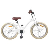 vidaXL Bicicletă pentru Copii 22 Inci pentru 7-12 ani Alb 42009210