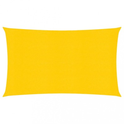 Gossi panza parasolar, galben dreptunghiular 4x7 m, hdpe, 160 g/m2 foto