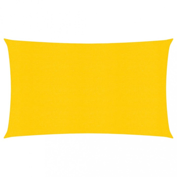 Gossi panza parasolar, galben dreptunghiular 4x7 m, hdpe, 160 g/m2
