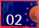 OLANDA 2002 - Set monetarie Euro 1cent-2 euro&rdquo; Adio Florinului &ldquo; - fdc/ folder, Europa