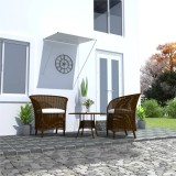 VidaXL Copertină retractabilă, crem, 100 x 150 cm