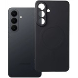 Husa MagSafe pentru Samsung Galaxy S26 Plus S947, OEM, Silicone Mag, Neagra