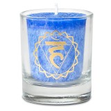 LUM&Acirc;NARE PARFUMATĂ VOTIVĂ CHAKRA 5 - VISHUDDHA