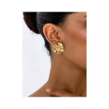 Cumpara ieftin Cercei Viola Aurii - 524003