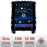 Navigatie Tesla Renault Megane 4 2016-2024, 4G, CarPlay, Android Auto, 3GB+32GB