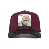 Sapca Goorin Brothers Trucker Primal Boss Rosu Bordo- Cod 72982, Marime universala, Burgundy