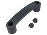 Manetă tehnopolimer neagră 39mm x 144mm x 26mm