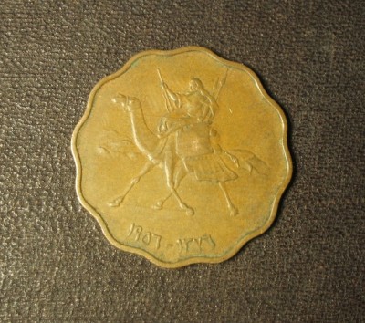 10 MILEMES 1956 CAVALER NAMIBIAN foto