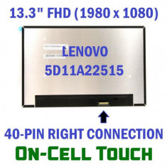 Display Laptop, Lenovo, ThinkPad L13 Gen 4 Type 21FG, 21FH, 21FN, 21FQ, 5D11H80308, R133NW4K R0, 13.3 inch, LED, FHD, IPS, conector 40 pini, one cell