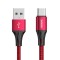 Cablu Date &amp; Incarcare Tip C 3A (Rosu) 1.5 MetrI Joyroom S-1530N1