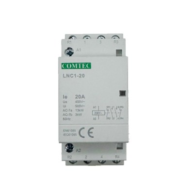 Contactor modular Comtec 20A, 2 NO + 2 NC, bobină 230V foto