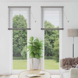 Jaluzea pentru Fereastră Argintiu 80 x 220 cm Aluminiu