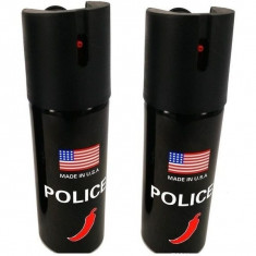 Spray paralizant Police cu ardei iute pentru autoaparare 60 ML