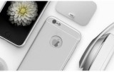 Husa FullBody MyStyle Silver pentru Apple iPhone 6 Plus / Apple iPhone 6S Plus cu acoperire completa 360 grade