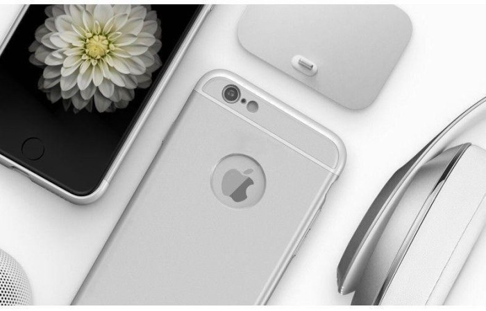 Husa FullBody MyStyle Silver pentru Apple iPhone 6 Plus / Apple iPhone 6S Plus cu acoperire completa 360 grade