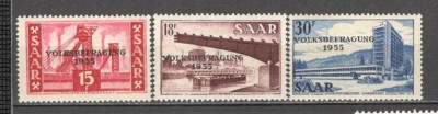 Saarland.1955 Referendum national-supr. SS.538 foto