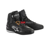 Cumpara ieftin Ghete moto AlpineStars Faster3 negru/alb