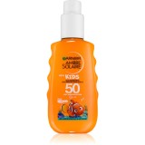 Garnier Ambre Solaire Kids spray pentru protectie solara pentru copii SPF 50+ 150 ml