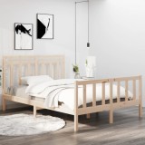 Cumpara ieftin Cadru de pat, 140x190 cm, lemn masiv