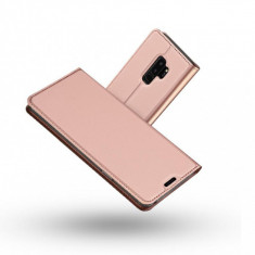 Husa Telefon Flip Book Samsung Galaxy S9+ g965 Rose