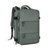 Rucsac de Calatorie pentru Avion, City Break, Impermeabil, port USB, pana la 35 L, Kaki, OBRALIX®