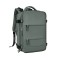 Rucsac de Calatorie pentru Avion, City Break, Impermeabil, port USB, pana la 35 L, Kaki, OBRALIX&reg;
