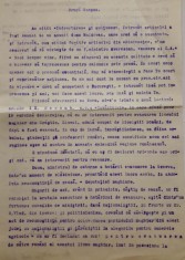 Autograf PETRU GROZA: Scrisoare semnată către avocatul Constantin Bucșan, din anul 1925