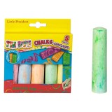 Creta Colorata Groasa Tie Dye CMCLASS - Set 5 Bucati, 11 cm, Textura Moale, Culori Vibrante