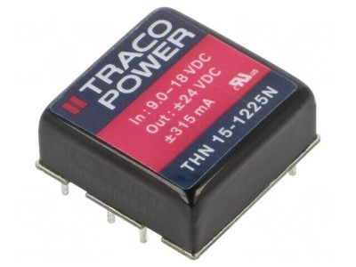 Convertor DC/DC 15W 9-18V la 24V/ -24V foto