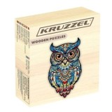 Puzzle din lemn Bufnita, 177 piese