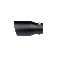 Ornament toba inox negru mat Premium, intrare 6.3 cm, diametru exterior 8.9 cm Cod: MS160-8926MXH Automotive TrustedCars