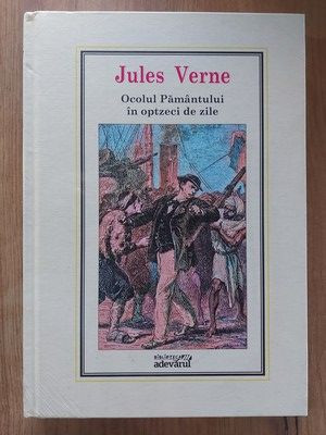 Nr 20 Biblioteca Adevarul Ocolul pamantului in optzeci de zile- Jules Verne foto