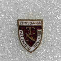 Insigna numismatică club Timișoara