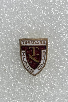 Insigna numismatică club Timișoara foto