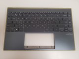 Carcasa superioara cu tastatura palmrest Laptop, Asus, ZenBook 13 UX325UA, UX325UAZ, 90NB0VQ1-R31UI0, iluminata, layout US