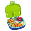 Caserola de pranz compartimentata Lehoo Castle, 21.5x18 cm, 1.3 l, fara BPA, multicolor