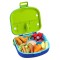 Caserola de pranz compartimentata Lehoo Castle, 21.5x18 cm, 1.3 l, fara BPA, multicolor