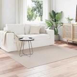 vidaXL Covoare de zonă Pătrat HUARTE Crem 120 x 120 cm Poliester 42022564