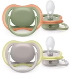 Set 2 suzete Philips-AVENT SCF085/20 Ultra Air, ortodontice, 6-18 luni