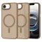 Techsuit - HaloFrost MagSafe Series - iPhone 16e - Sandstone Brown