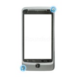 Copertă frontală HTC Desire Z Ramă argintie